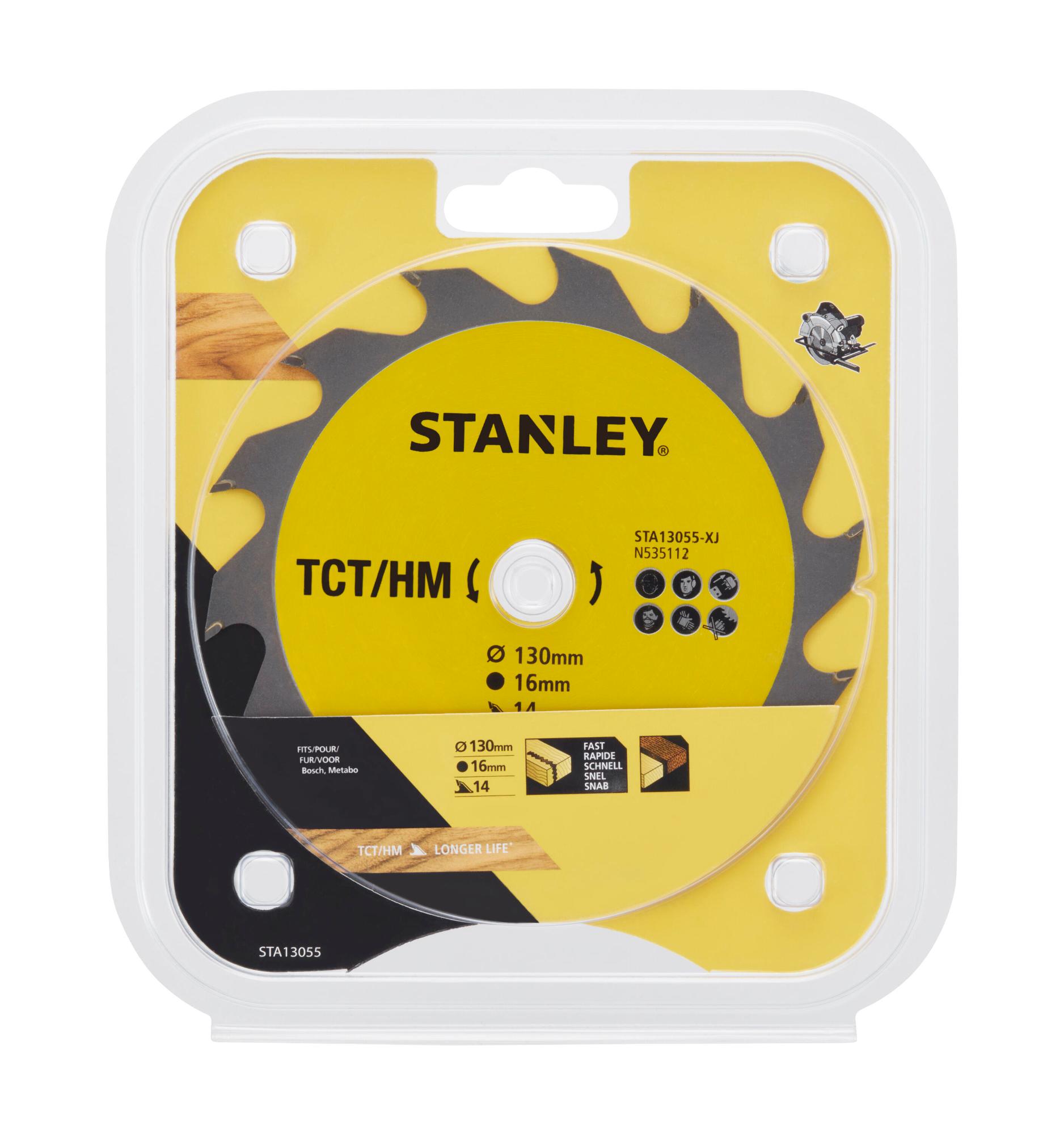 Kotúč pílový, pozdĺžne rezanie, TCT/HM, pr.130x16mm, 14 zubov FATMAX STA13055