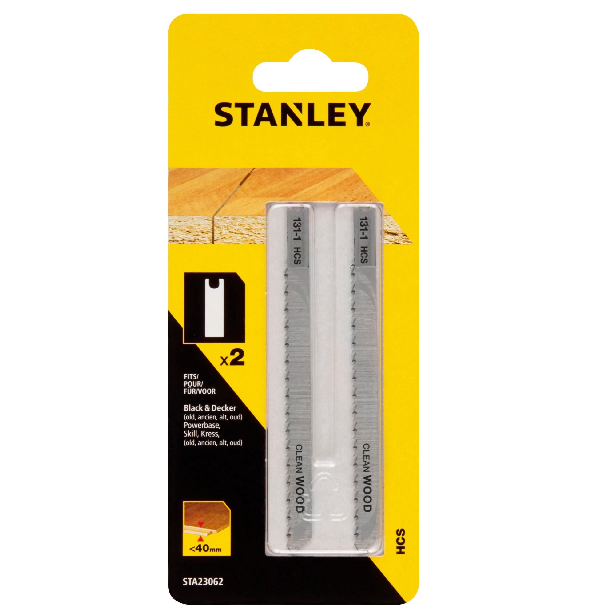 List pílový do dreva, HCS, zuby smerom dole, do lamin., dreva, hr.<40mm, 2ks FATMAX STA23062