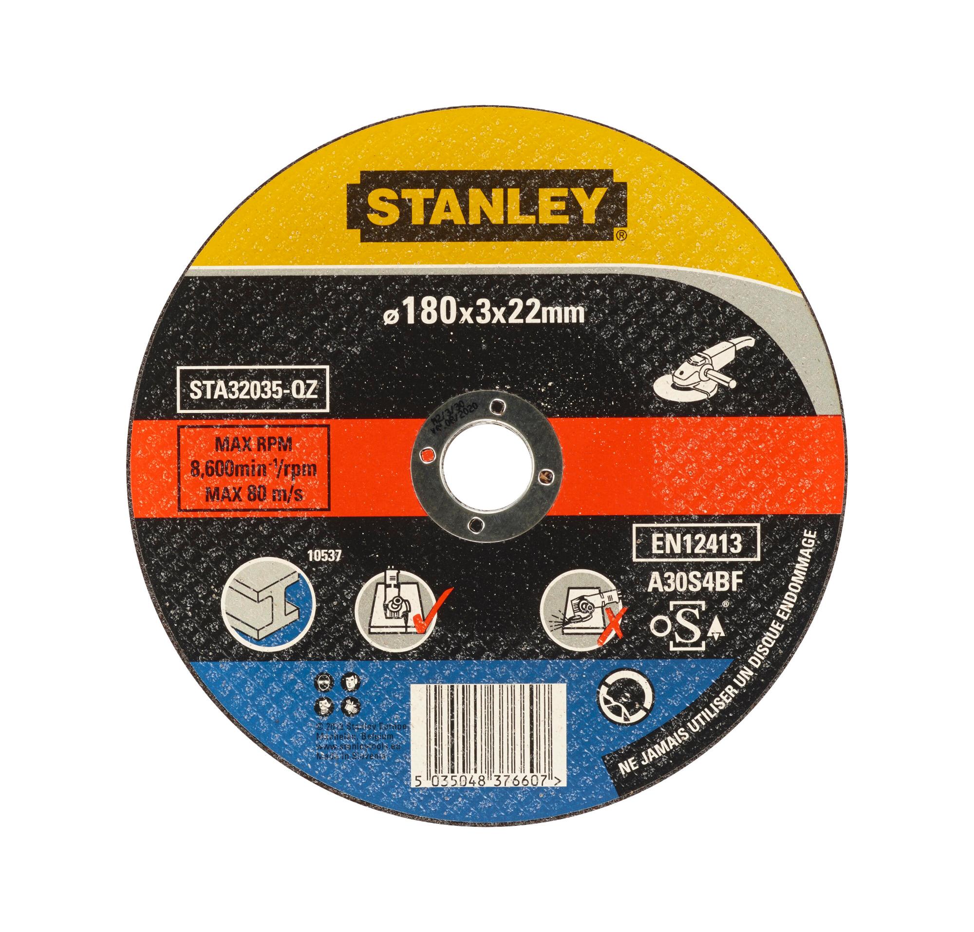 Kotúč rezný na kov 180x22x3,2mm 1ks FATMAX STA32035
