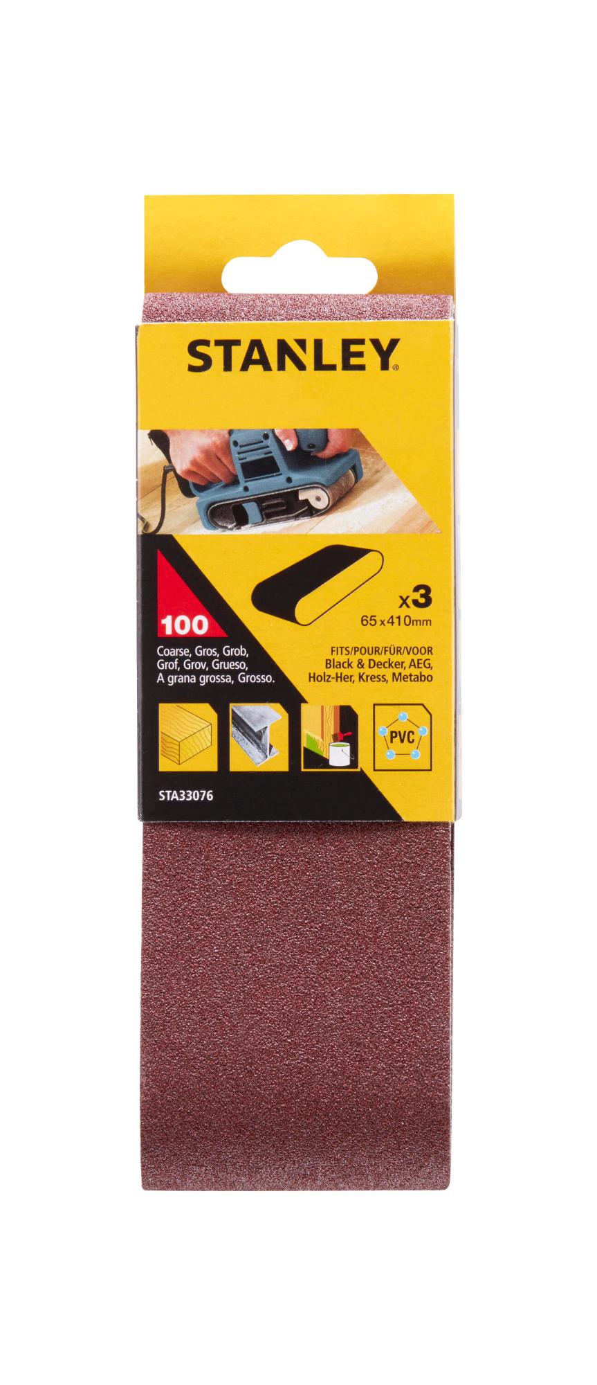 Pás brúsny 65x410mm P100 3ks FATMAX STA33076