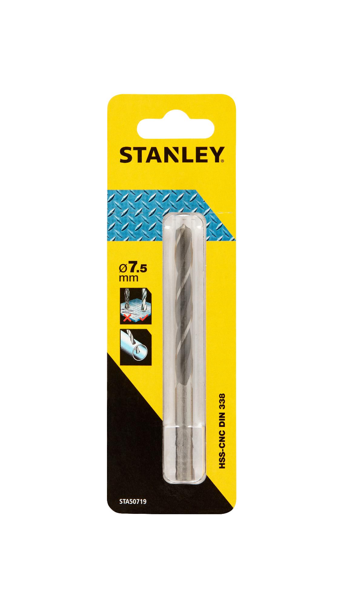 Vrták HSS-CNC O7,5 x 109/69mm, 1ks FATMAX STA50719