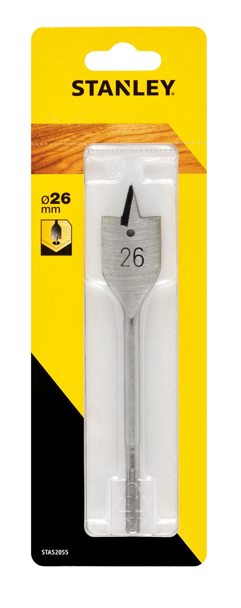 Vrták do dreva, plochý, pr.26 x 154mm FATMAX STA52055