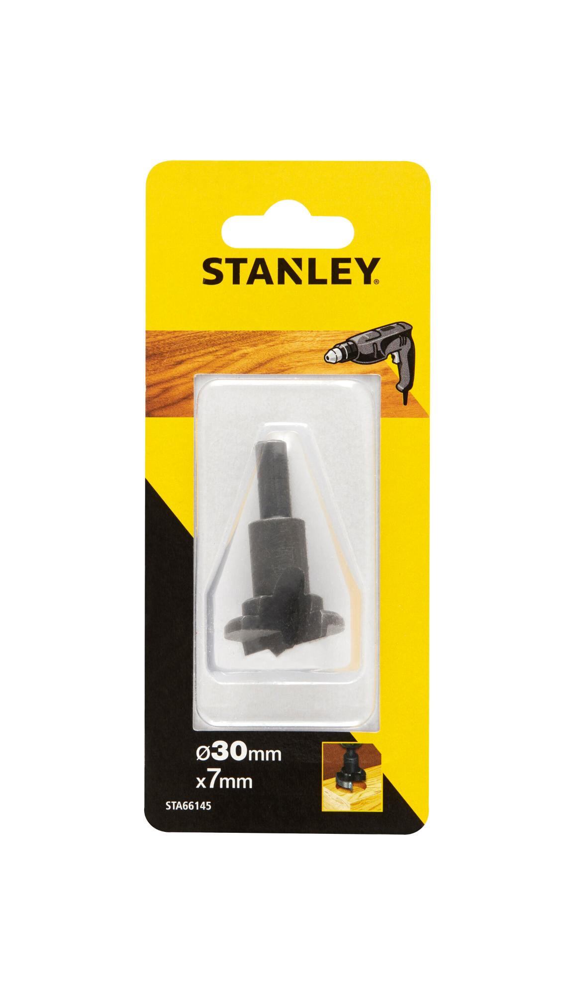 Fréza do dreva čelný/sukovník na vŕtanie otvorov na dverové závesy pr.30mm, dĺžka 55/7mm FATMAX STA66145