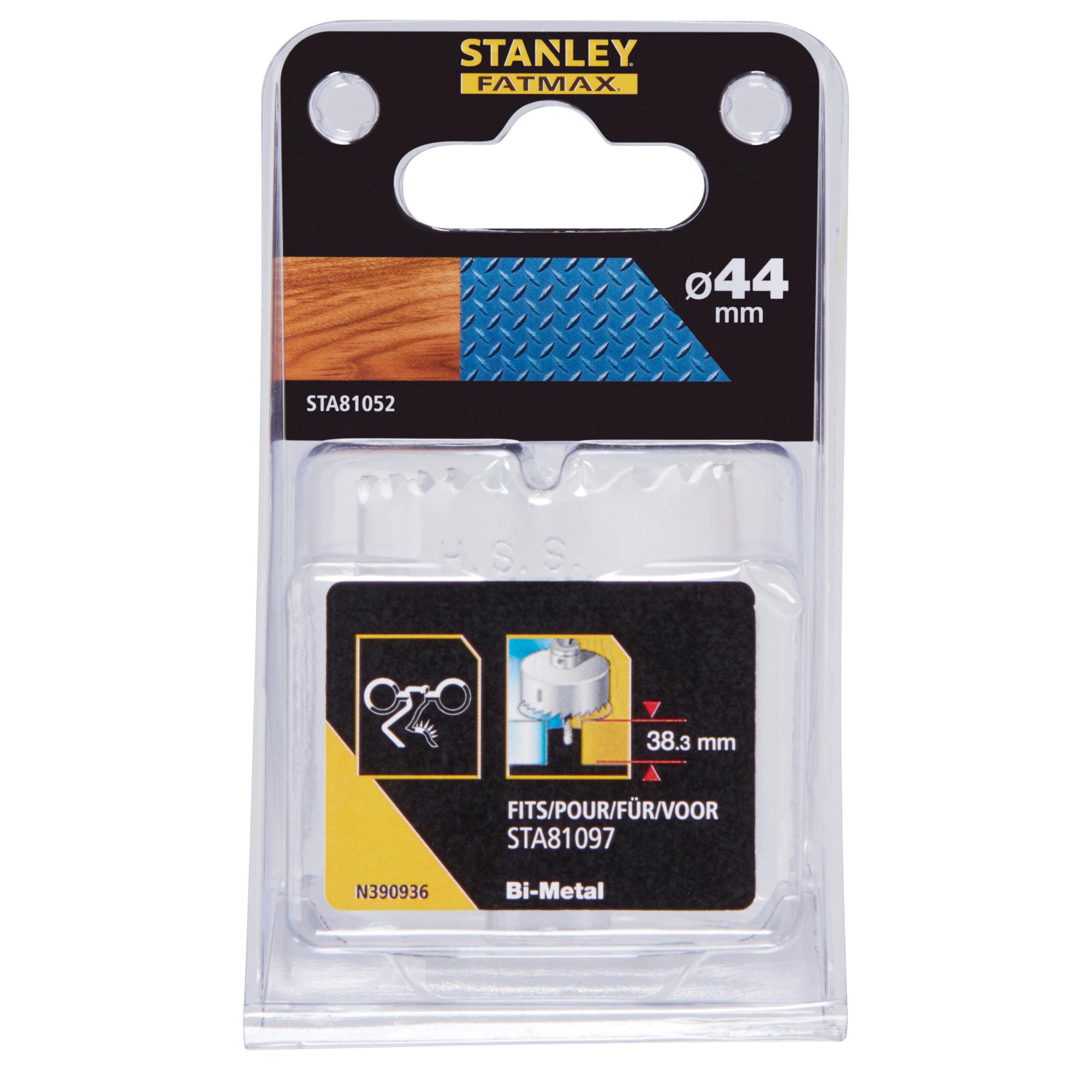 Vrták korunkový BiMetal pr.45 x hl.38,3mm FATMAX STA81052