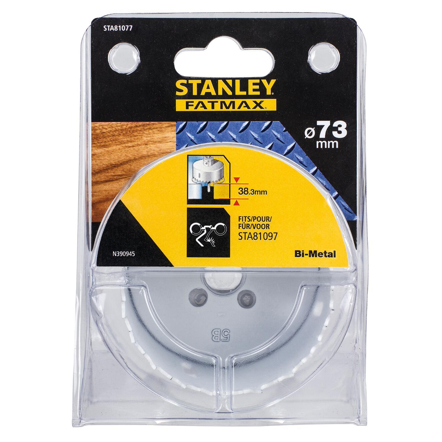 Vrták korunkový BiMetal pr.73 x hl.38,3mm FATMAX STA81077