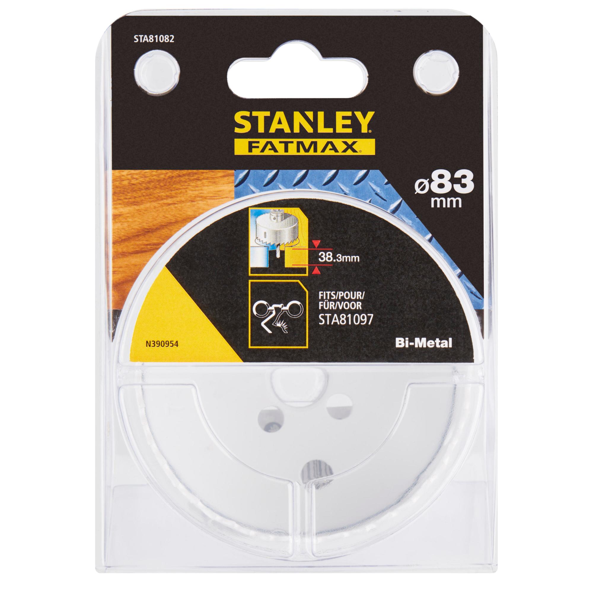 Vrták korunkový BiMetal pr.83 x hl.38,3mm FATMAX STA81082