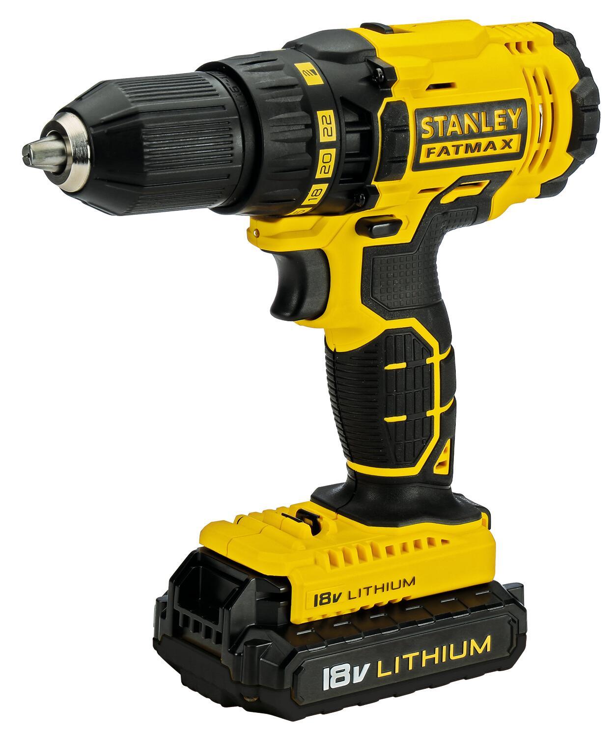 VŔTAČKA AKU 18 V DVOJRÝCHLOSTNÁ , 2 x 1.3Ah FATMAX FMC601C2S