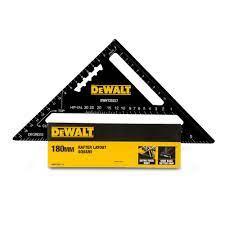 Uholník pre tesárov – 17,5 cm, hliníkové telo DEWALT DWHT25227-0
