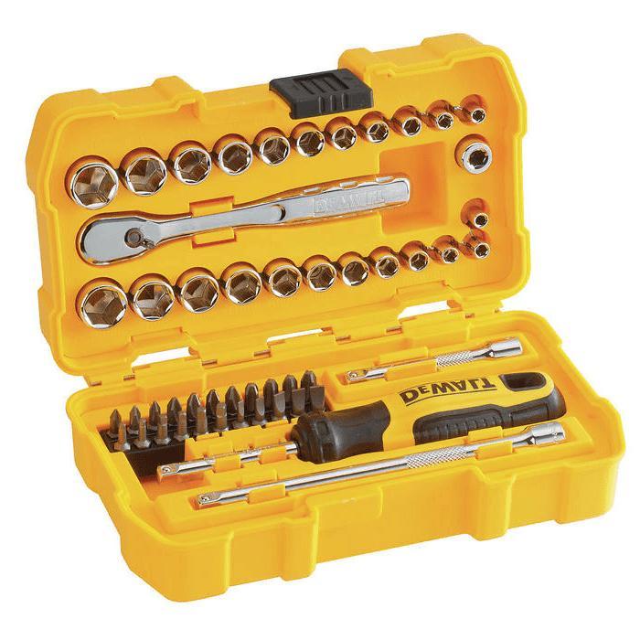 Sada 50dielná NANO s ráčňou 1/4 DEWALT DWMT81610-0