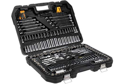 Sada hlavíc a príslušenstva s račňou 1/4, 3/8 a 1/2 205 dielna DEWALT DWMT81534-1