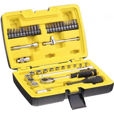Sada račne a hlavíc 1/4" 42 dielna FatMax® 120 zubov v kazete STANLEY FMMT82683-1