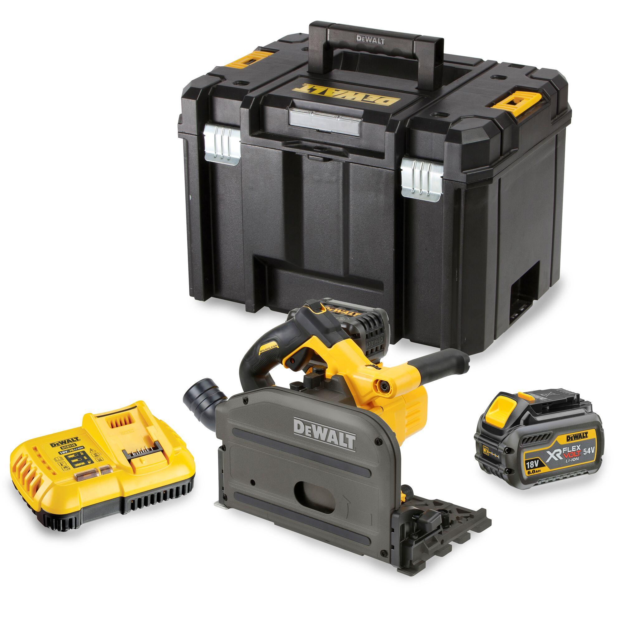 Píla ponorná 165mm FLEXVOLT 54V 2x6,0Ah DEWALT DCS520T2