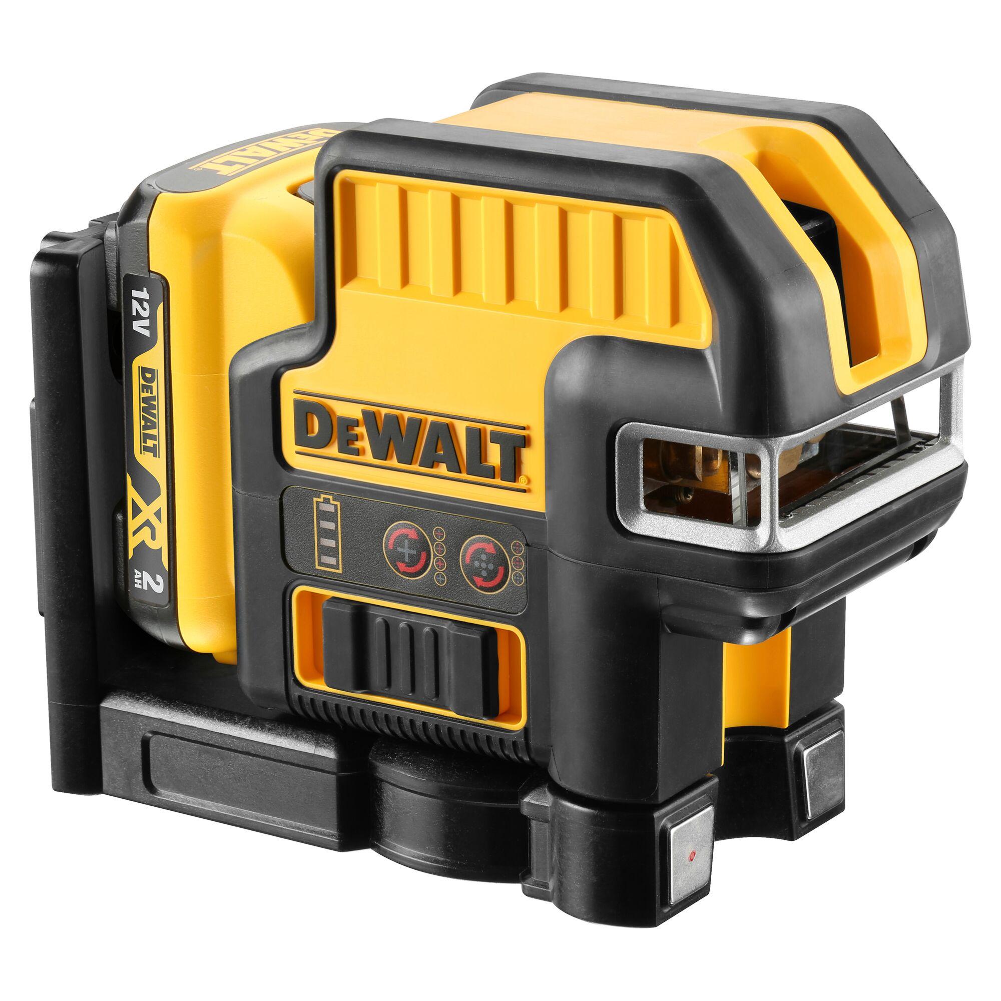 Laser krížový päťbodový červený 10,8V 1x2,0Ah DEWALT DCE0825D1R