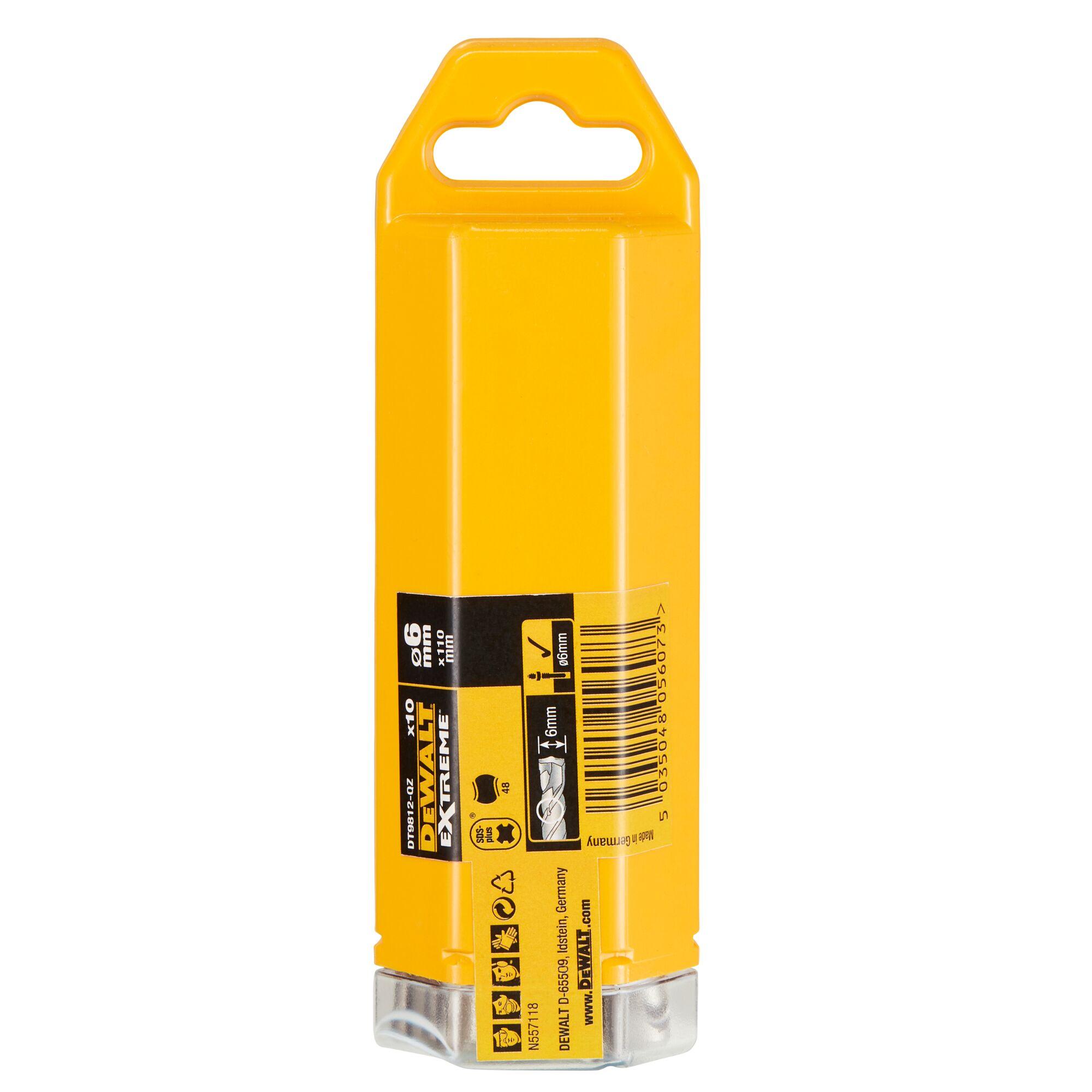 VRTÁK SDS+ EXTREME 8 x 150 x 210 / 10 ks DEWALT DT9830