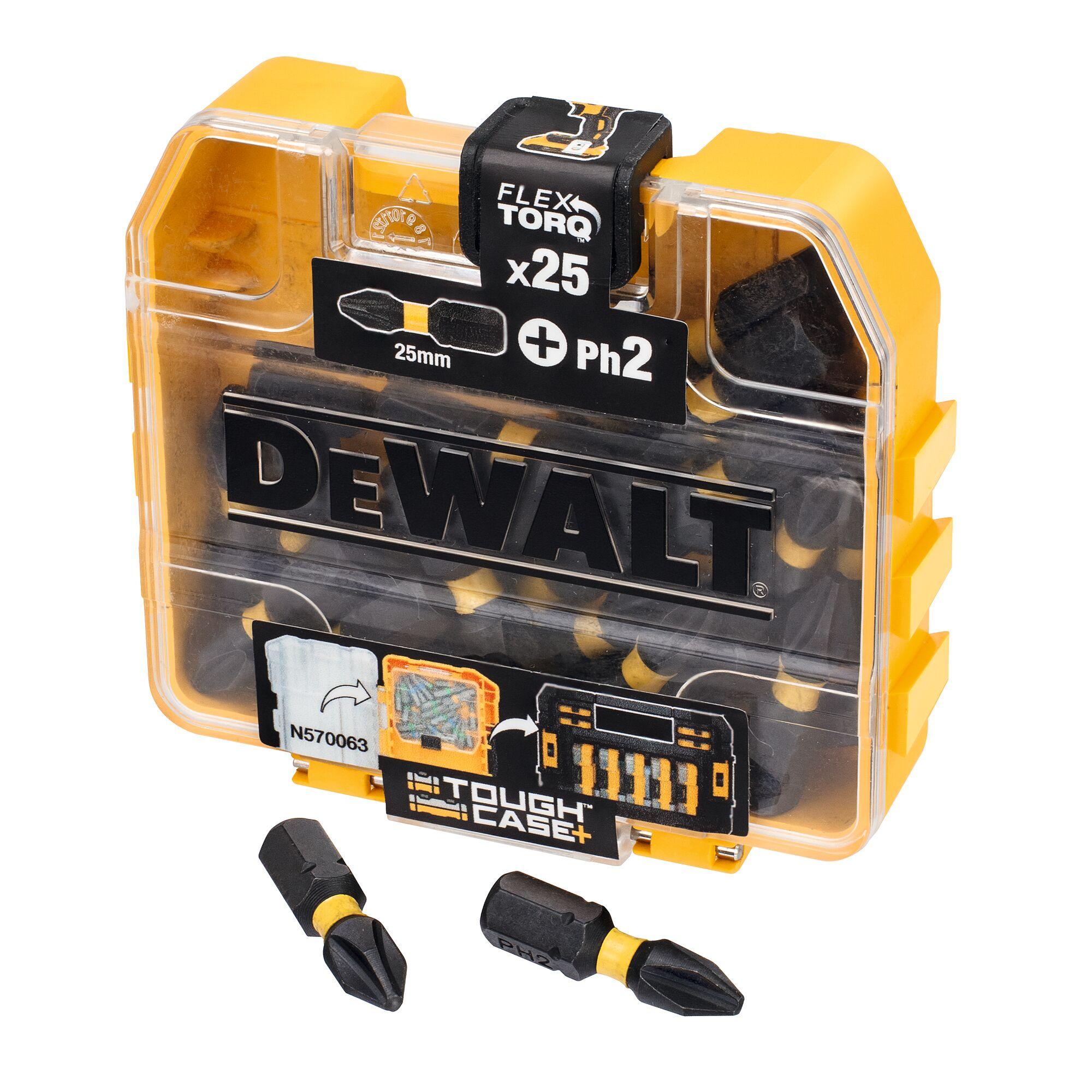 Sada bitov 25mm Ph2 Impact Torsion Extreme 25ks DEWALT DT70555T