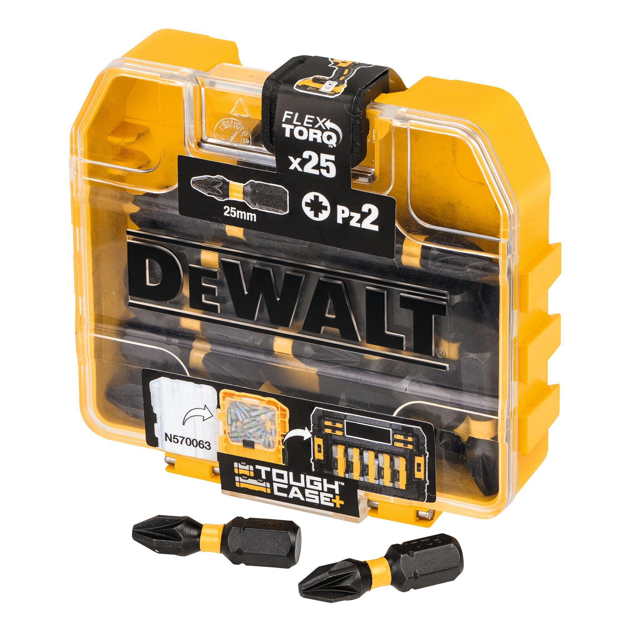 Sada bitov 25mm Pz2 Impact Torsion Extreme 25ks DEWALT DT70556T
