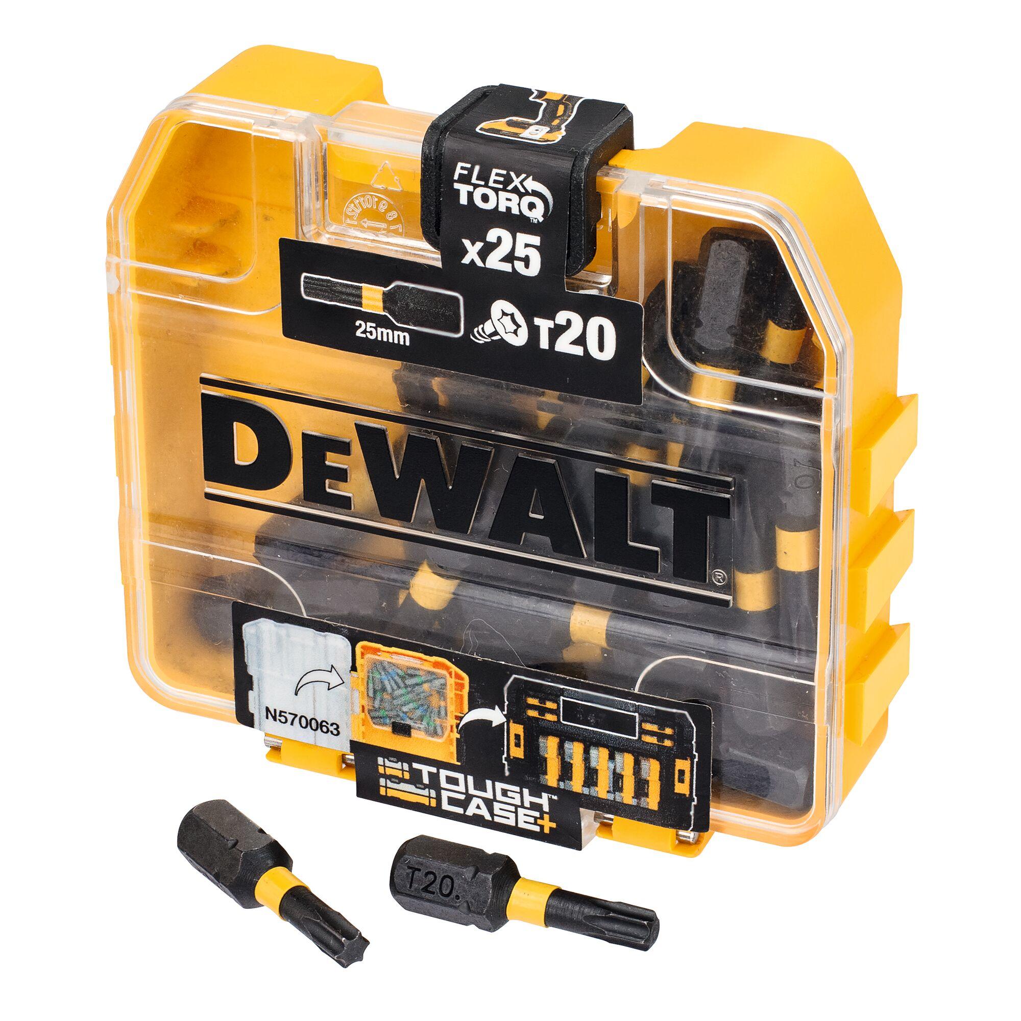 Sada bitov 25mm T20 Impact Torsion Extreme 25ks DEWALT DT70557T