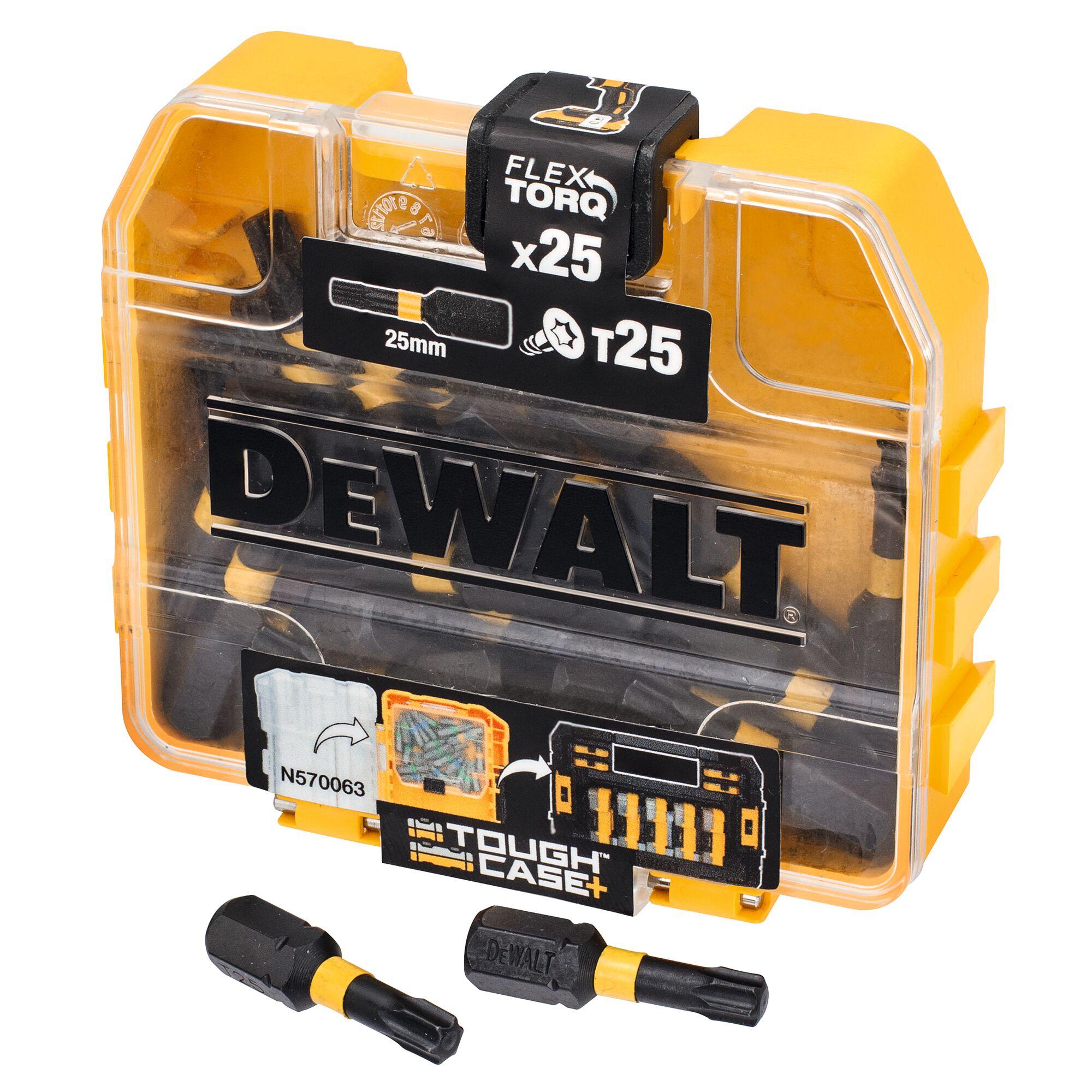 Sada bitov 25mm T25 Impact Torsion Extreme 25ks DEWALT DT70558T