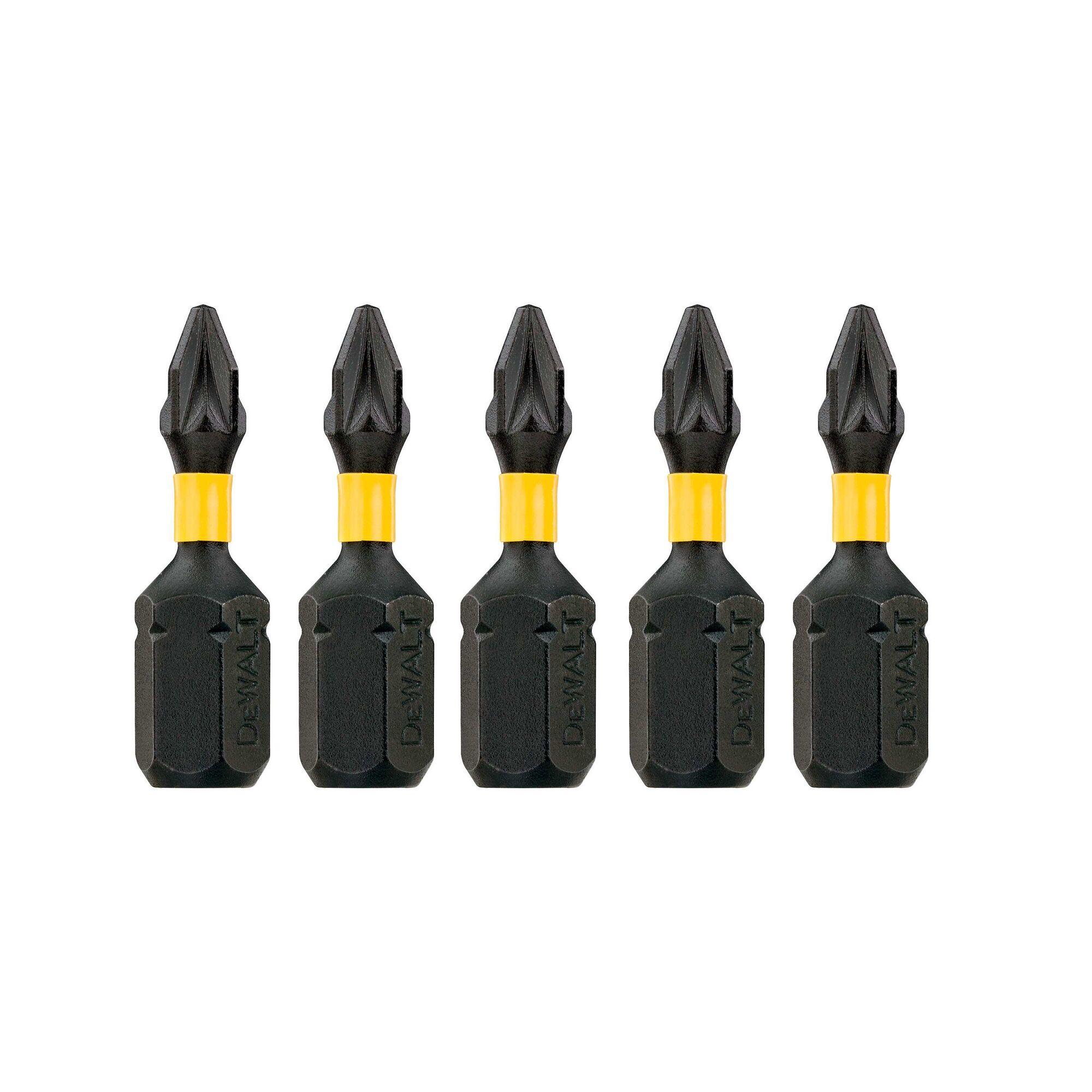 Nástavce pre rázové uťahovače 25mm PZ3 (5ks) DEWALT DT7388T