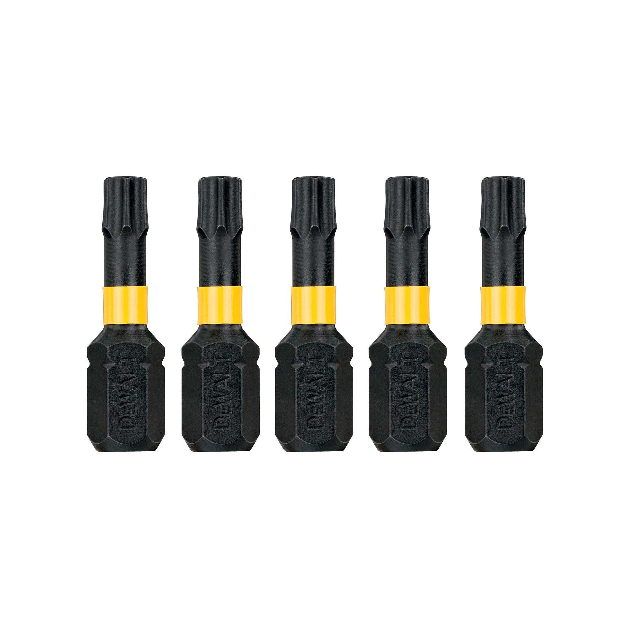 Nástavce pre rázové uťahovače 25mm T30 (5ks) DEWALT DT7384T