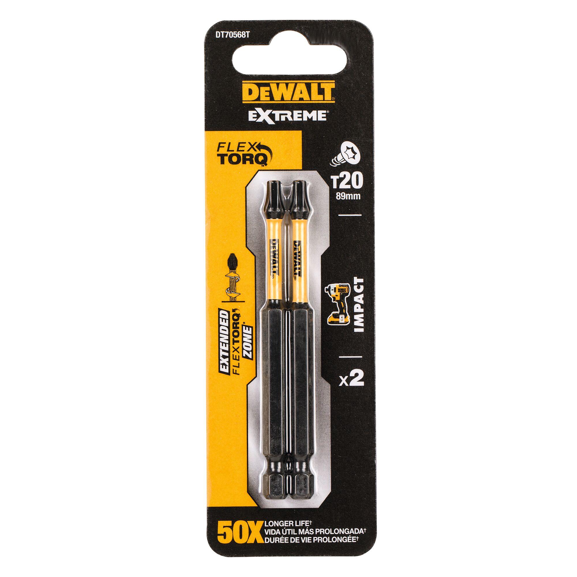 Nástavec skrutkovací T20 85mm (2ks) DEWALT DT70568T