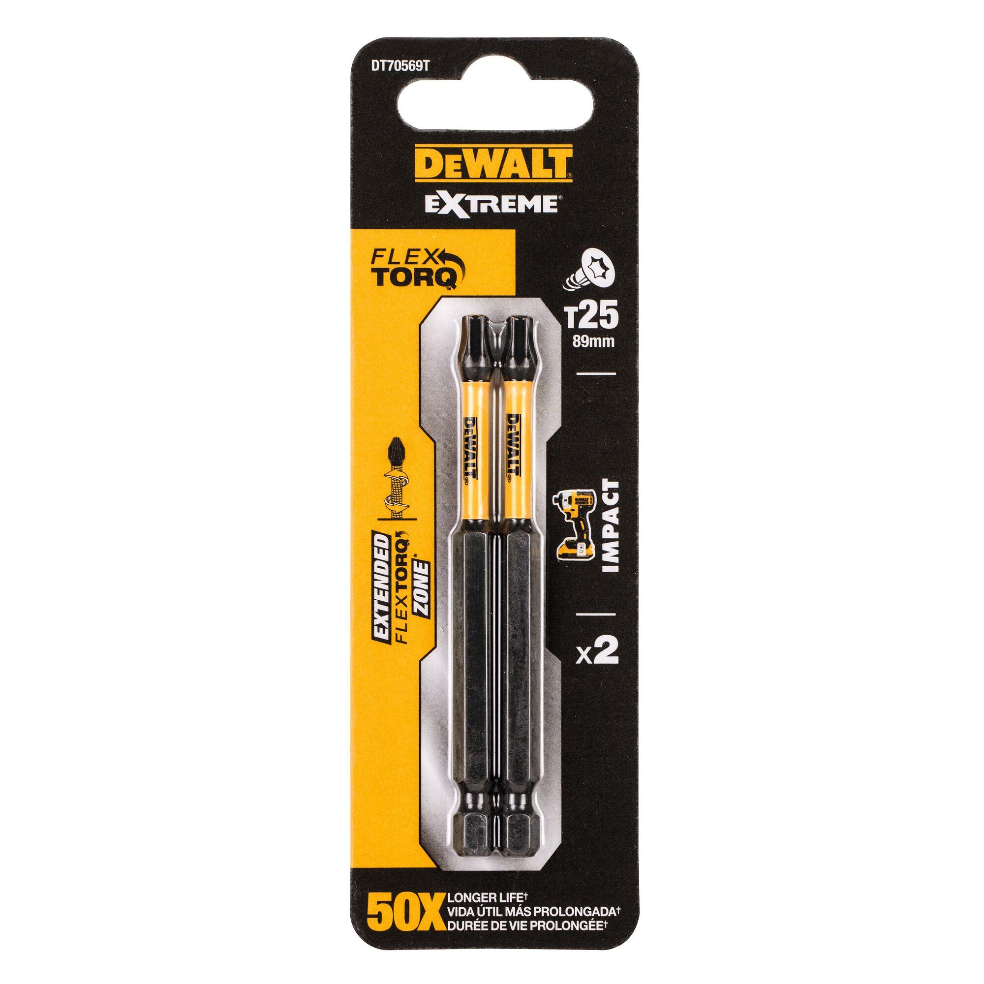 Nástavec skrutkovací T25 85mm (2ks) DEWALT DT70569T