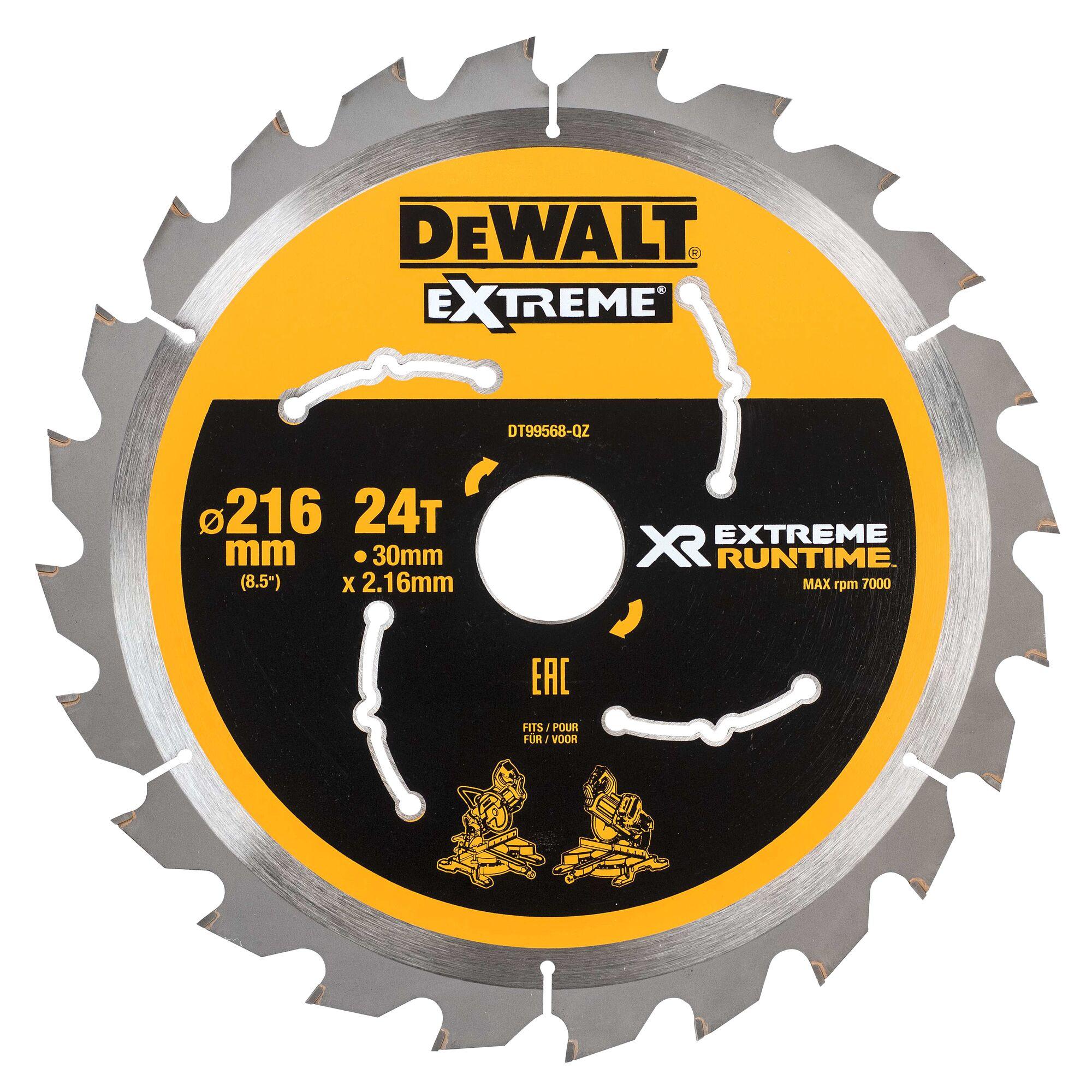 Kotúč pílový 216x30mm 24Z XR EXTREME® RUNTIME DEWALT DT99568