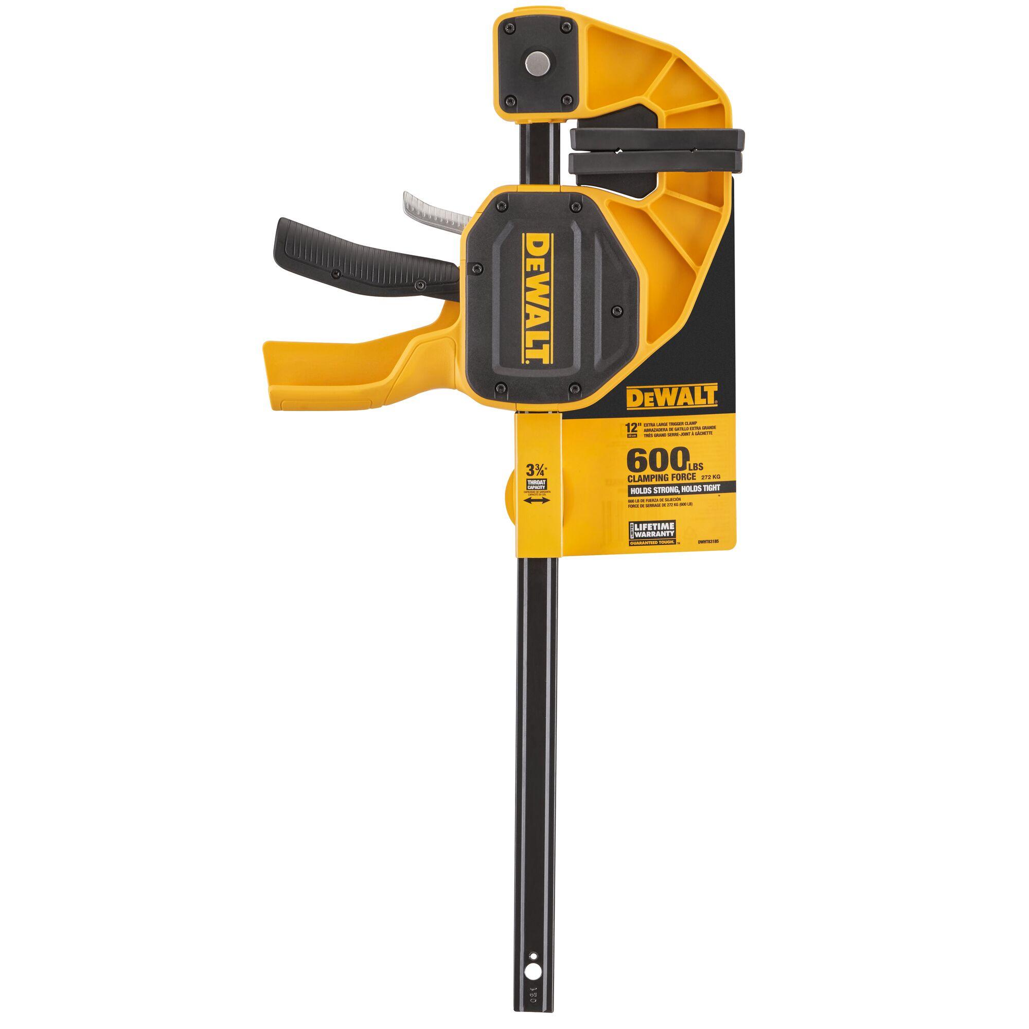 Svorka XL 600mm (272kg) tlačítko DEWALT DWHT0-83186