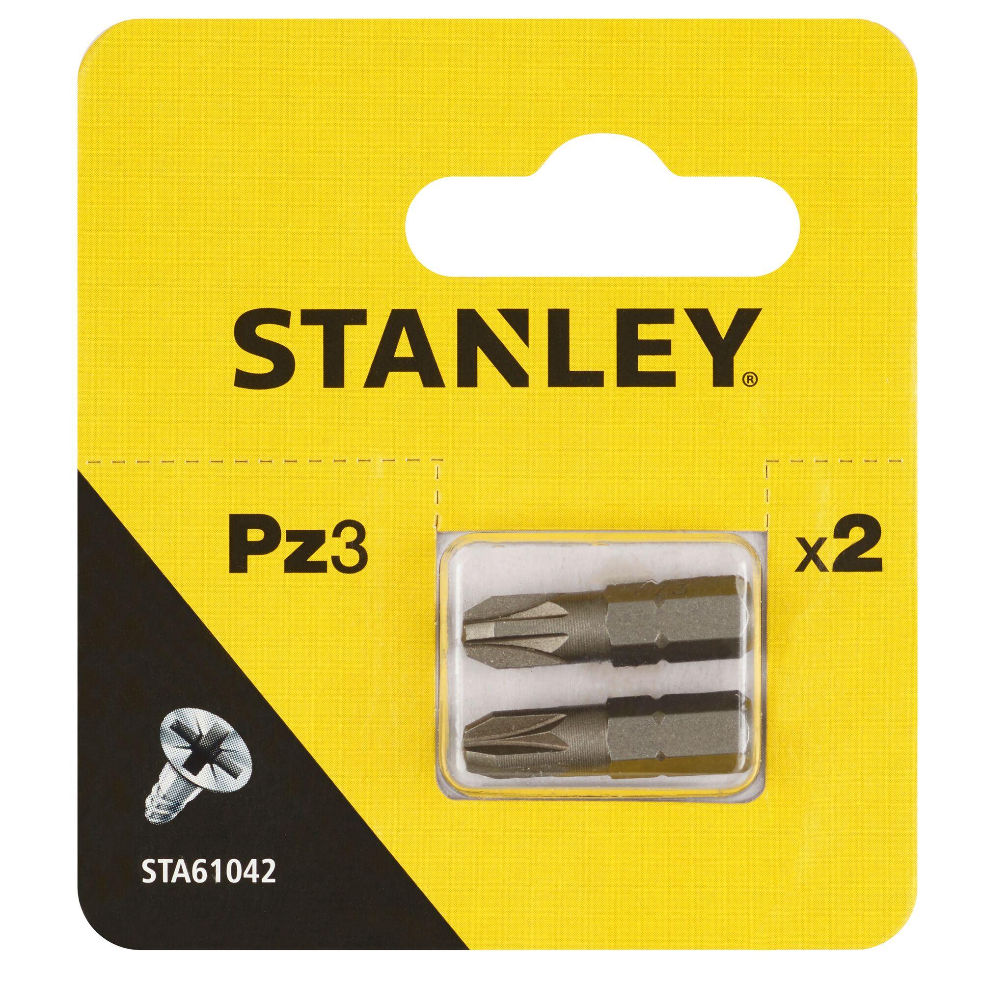 Bit skrutkovací PZ3 x 25mm, 2ks FATMAX STA61042