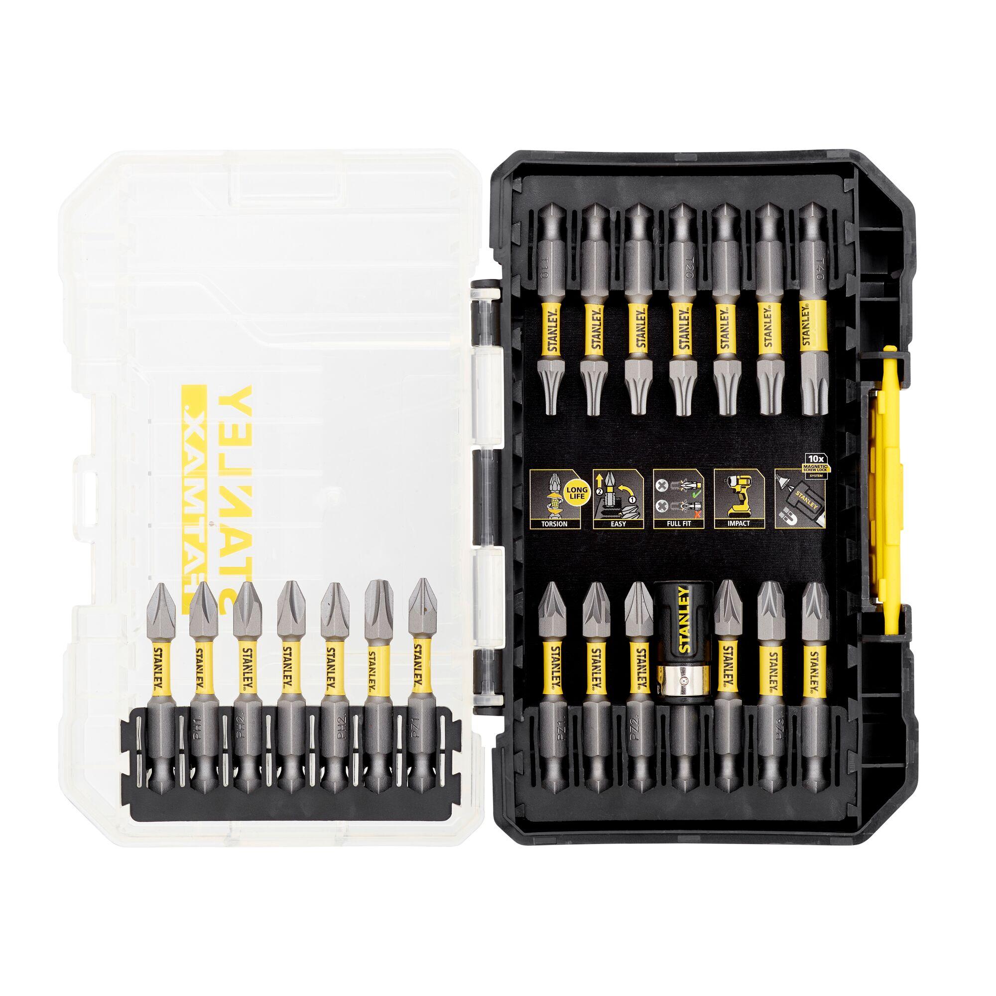 Sada bitov s magnetickým Screwlock systémom 22ks FATMAX STA88558