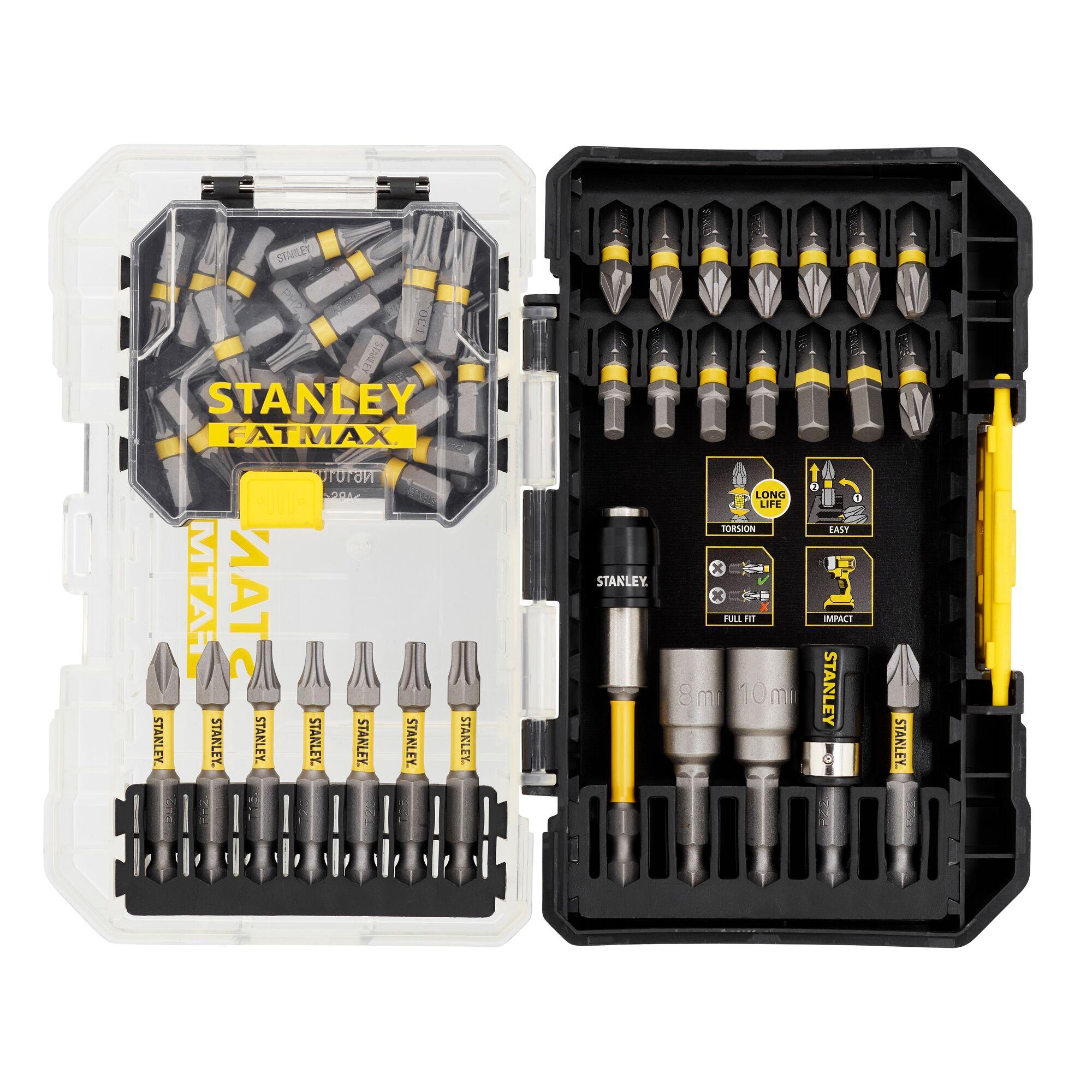 Sada bitov 55 dielna s magnetickým Screwlock systémom FATMAX STA88559