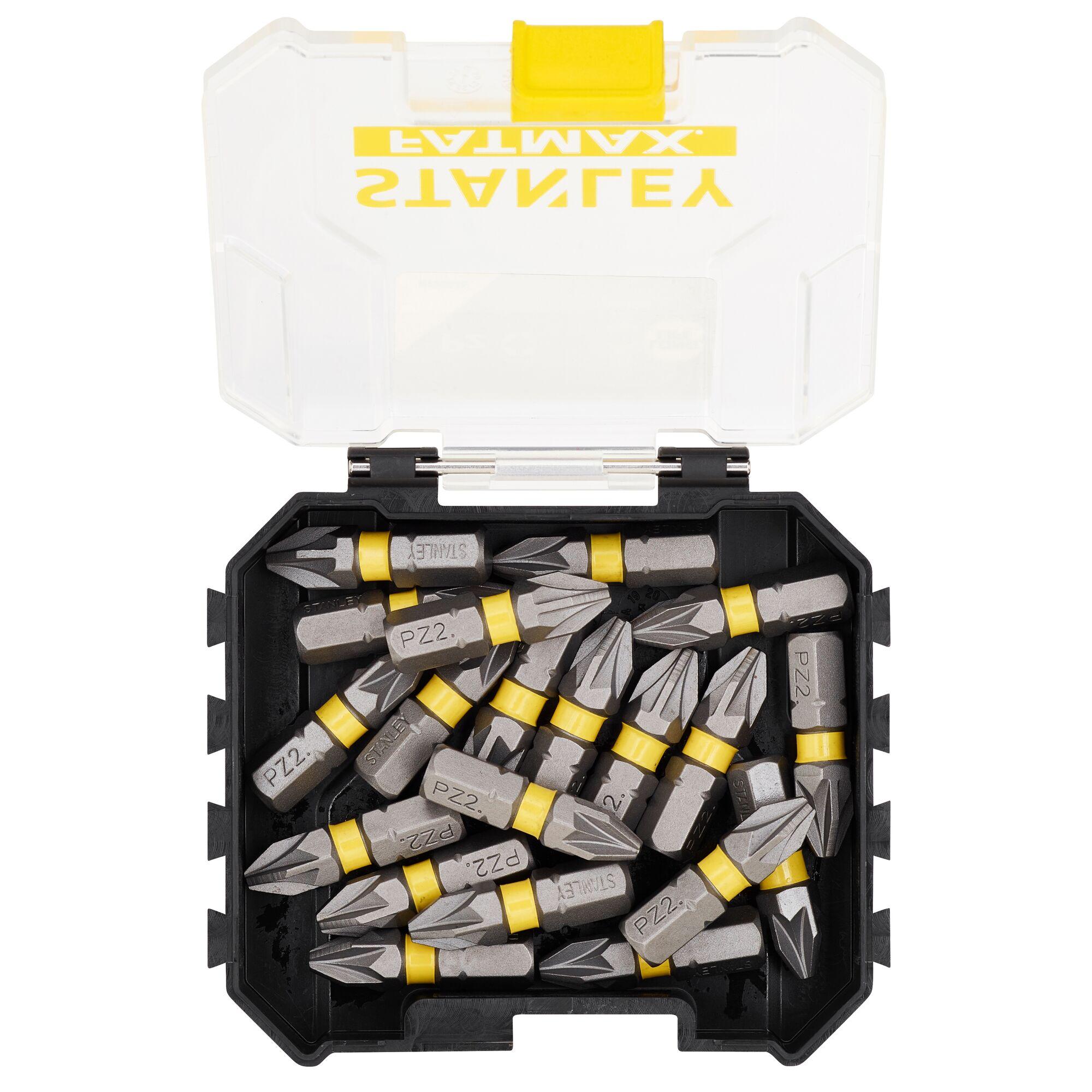 Sada bitov pre rázové uťahováky 20 dielna 25mm PZ2 FATMAX STA88568