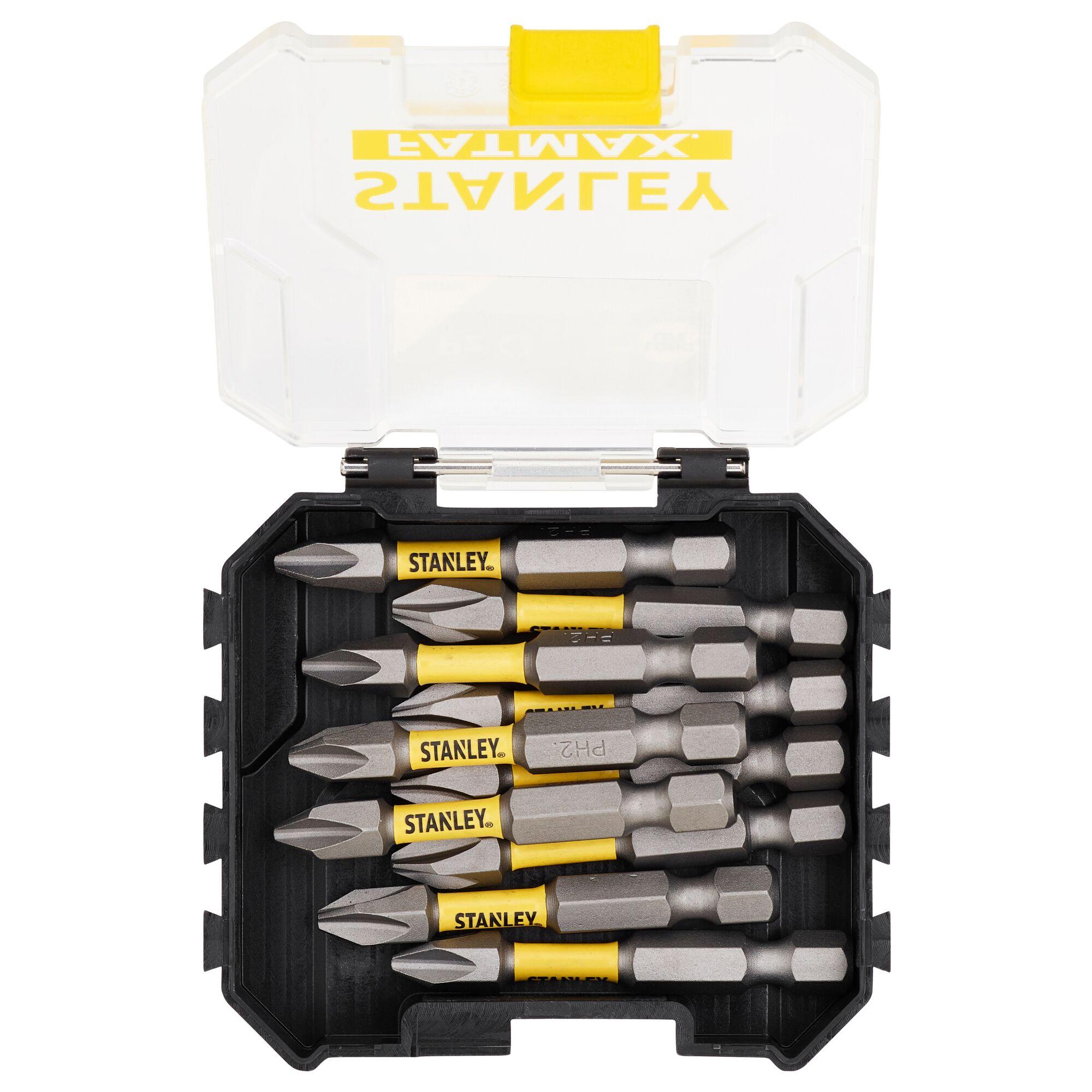 Sada bitov pre rázové uťahováky 10 dielna 50mm PH2 FATMAX STA88573