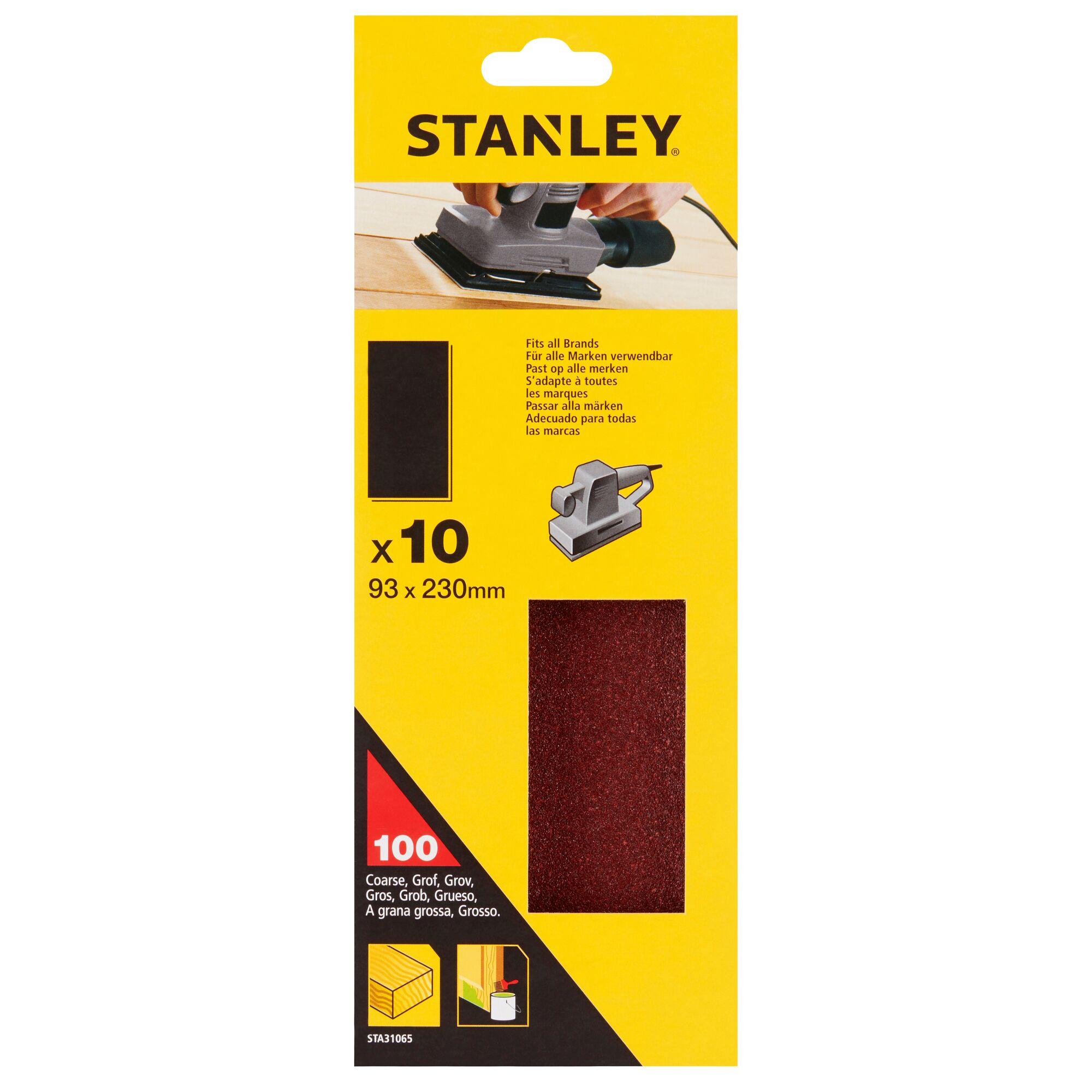 Papier brúsny pre vibračnú brúsku nedierovaný 93x230mm P120 10ks FATMAX STA31065