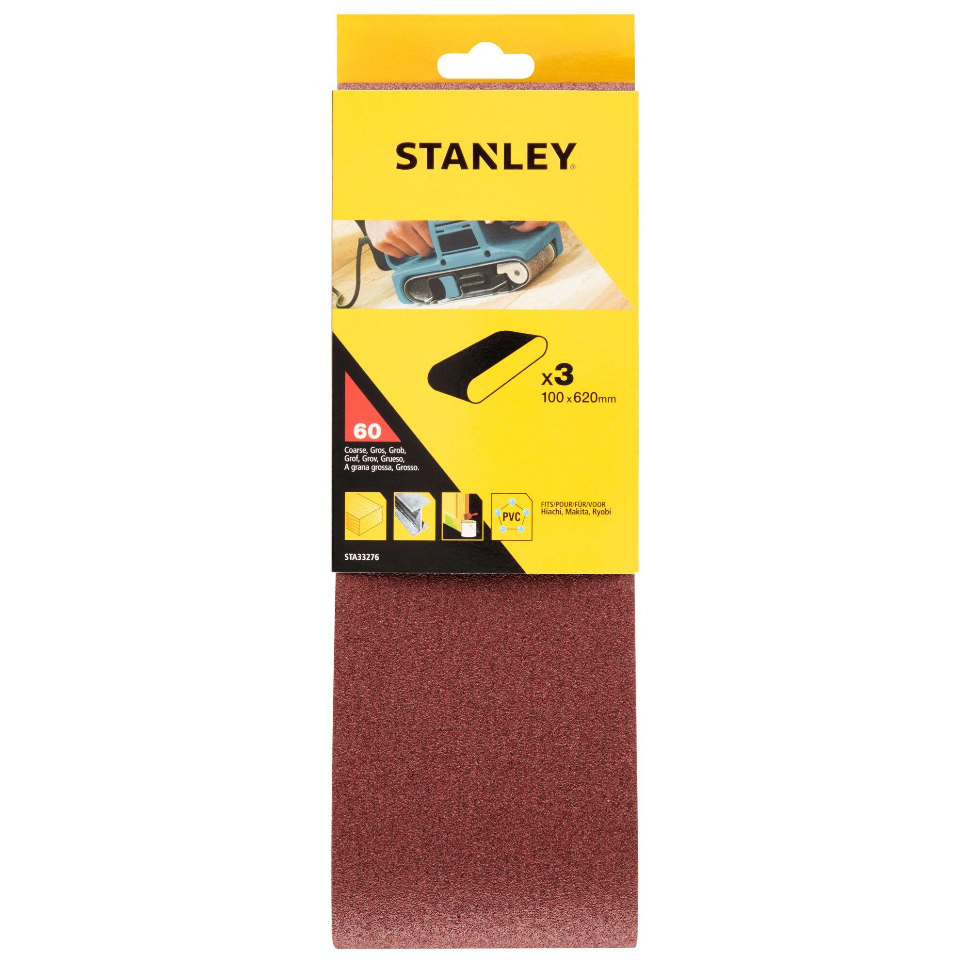 Pás brúsny 100x620mm P60 3ks FATMAX STA33276