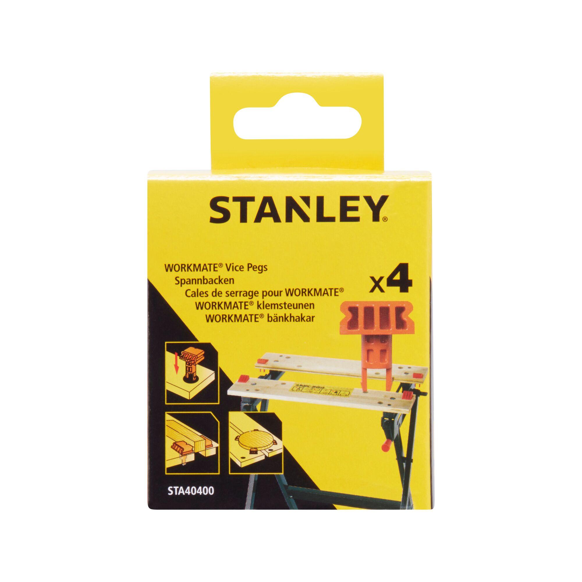 Čeľuste zverákové na pracovný stôl Workmate, 4 ks FATMAX STA40400