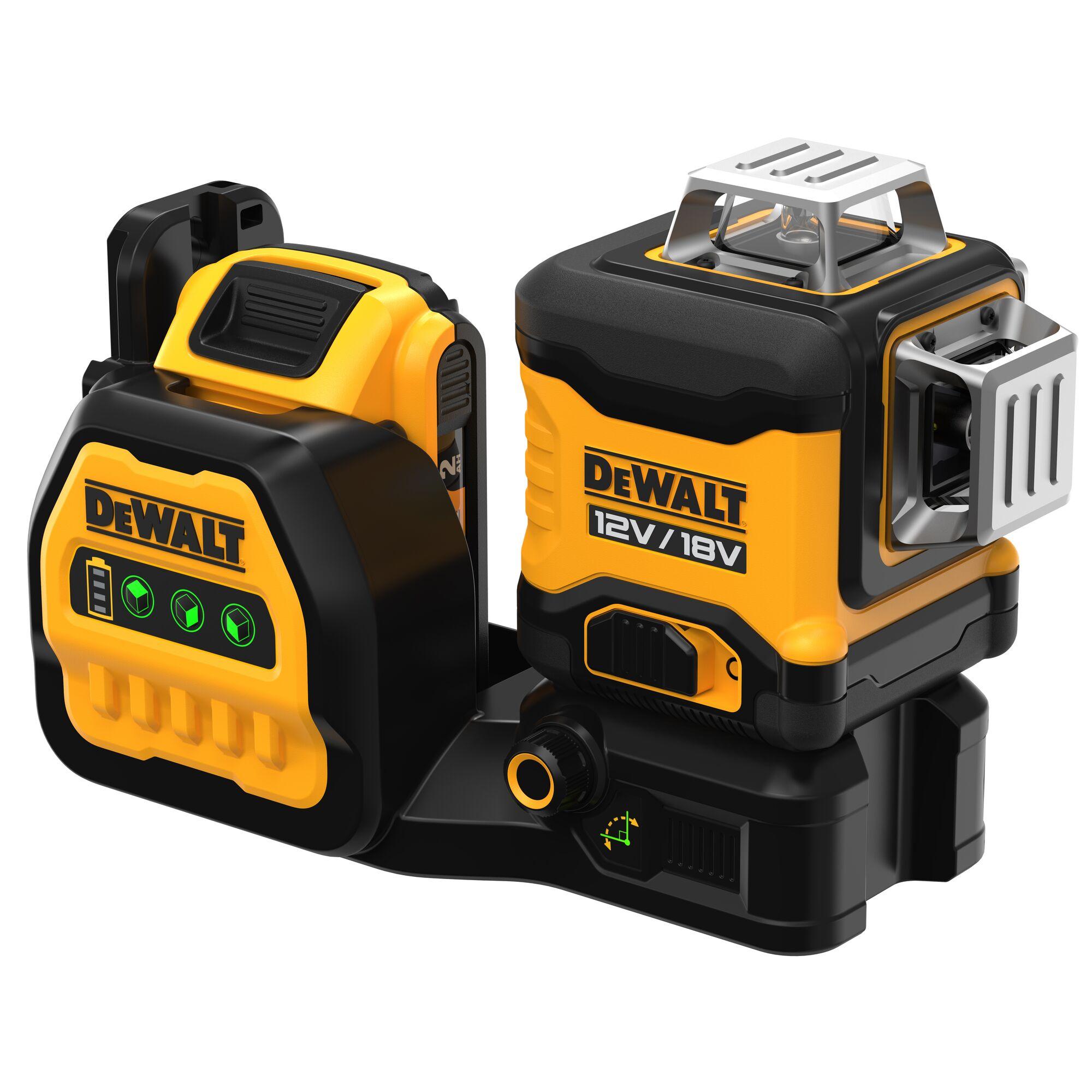 Laser samonivelačný 3x360 krížový zelený 12/18V 1x2,0Ah DEWALT DCE089D1G18