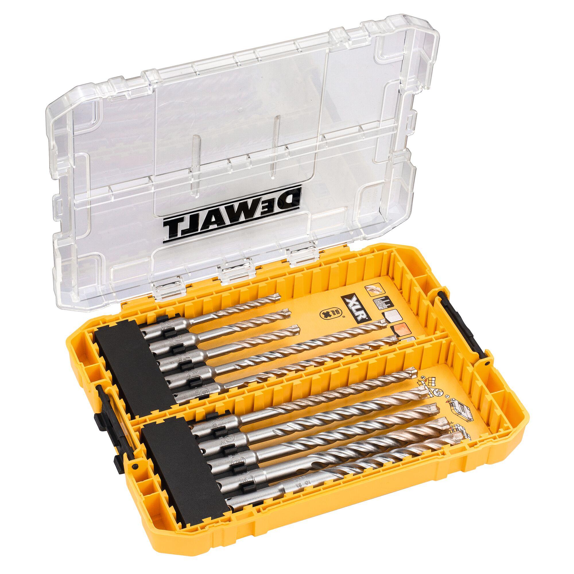 Sada štvorčepeľových vrtákov SDS-plus EXTREME® XLR 10 dielna DEWALT DT70752