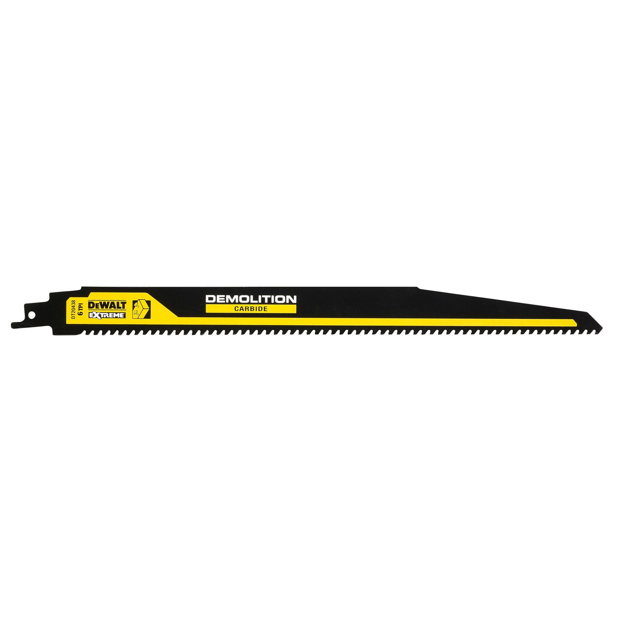 List pílový karbidový na drevo s klincami 305mm 6TPI DEWALT DT20438