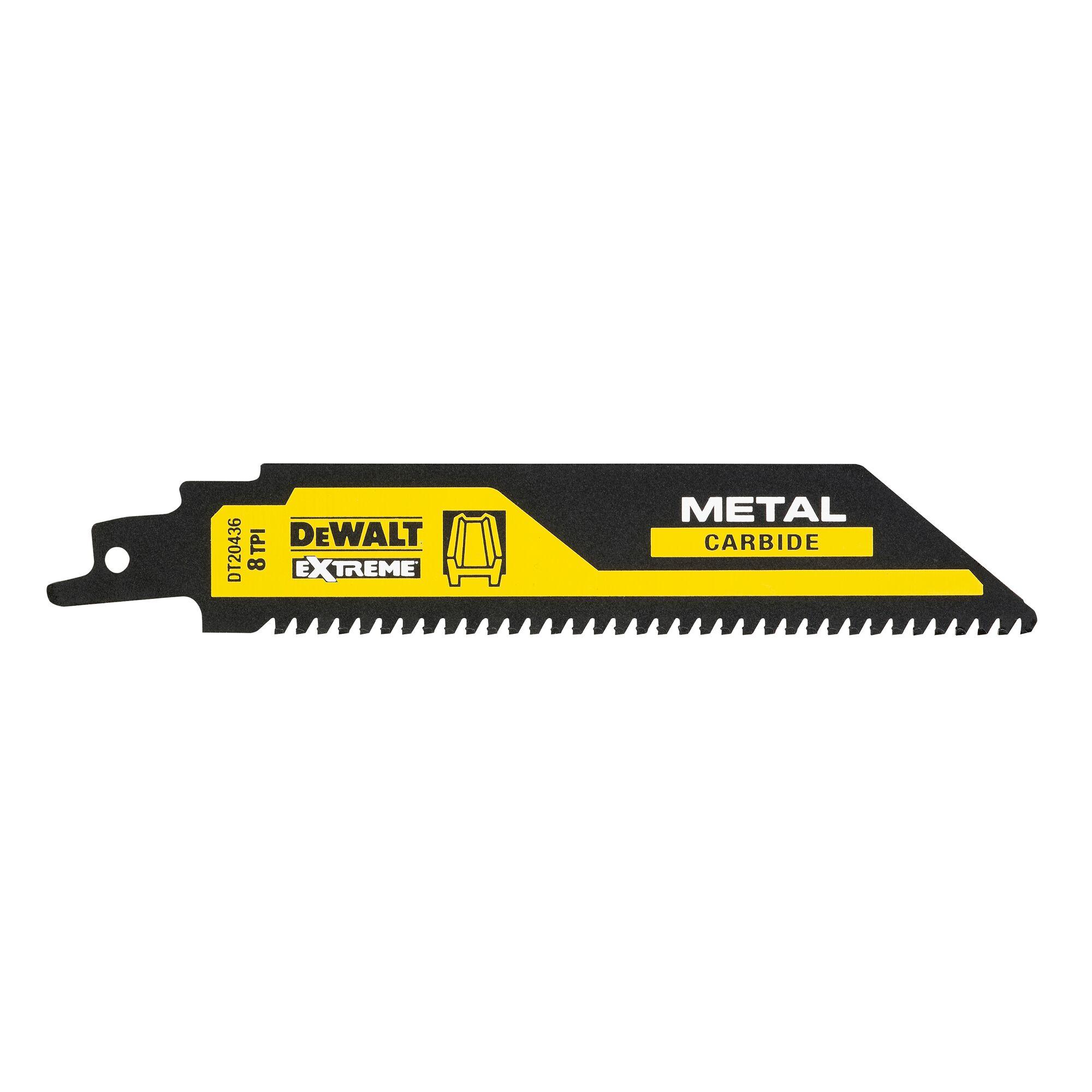 List pílový karbidový na kov 152mm 8TPI DEWALT DT20436