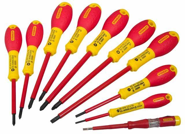 Sada izolovaných skrutkovačov FatMax® 1000V 10 dielna STANLEY FMHT62573-0