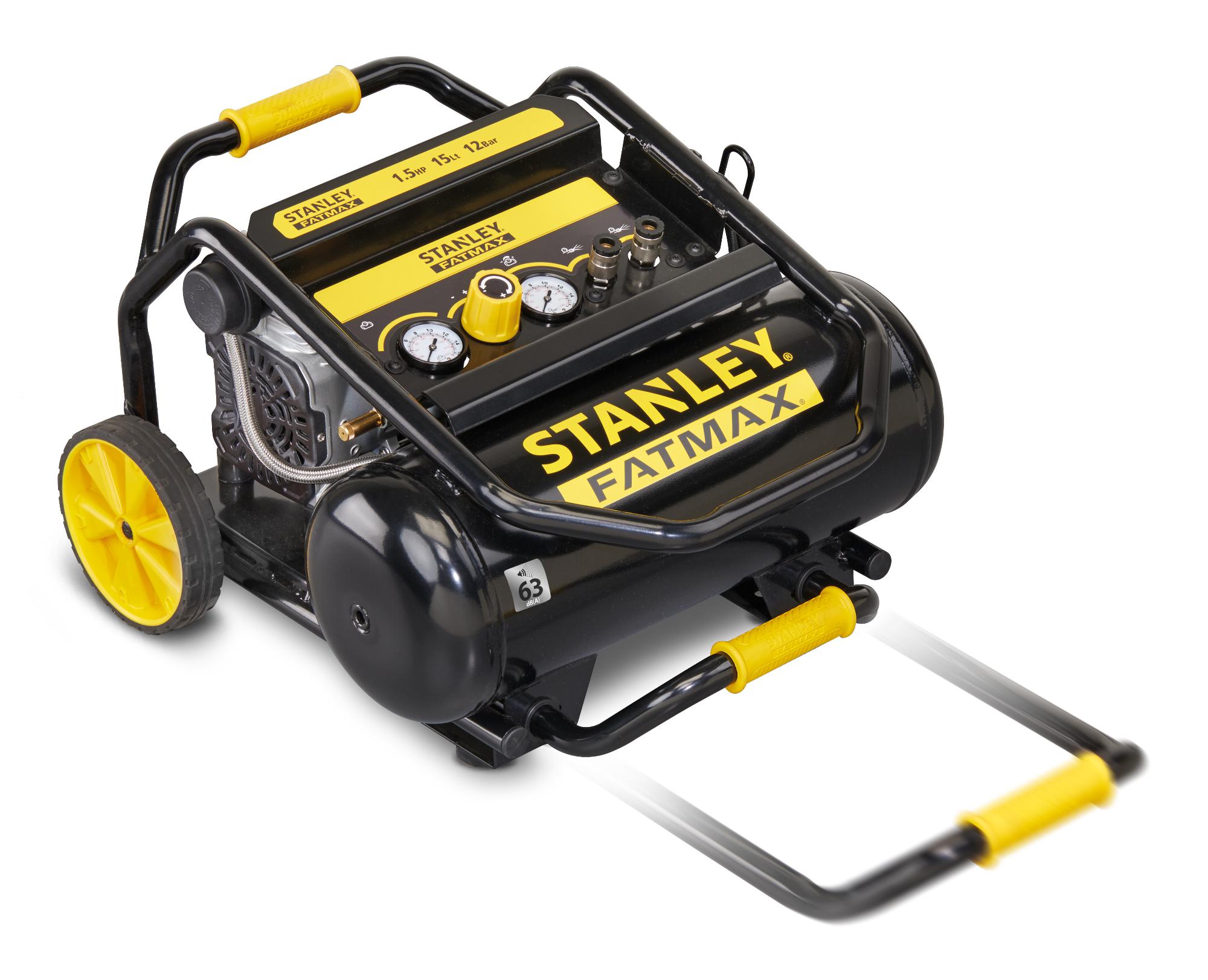 Kompresor Siltek 20 Super silent 12bar / 15L STANLEY - Kompresory FMXCMSHP15TE