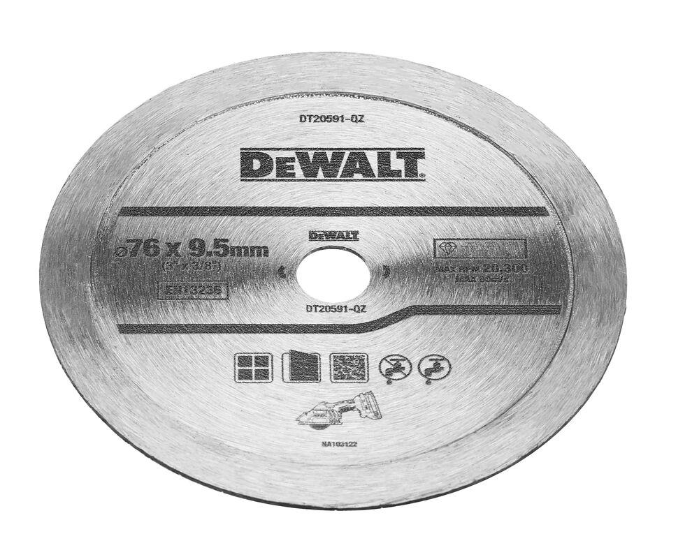 Kotúč diamantový na obklady 76x1,6mm pre DCS438 DEWALT DT20591