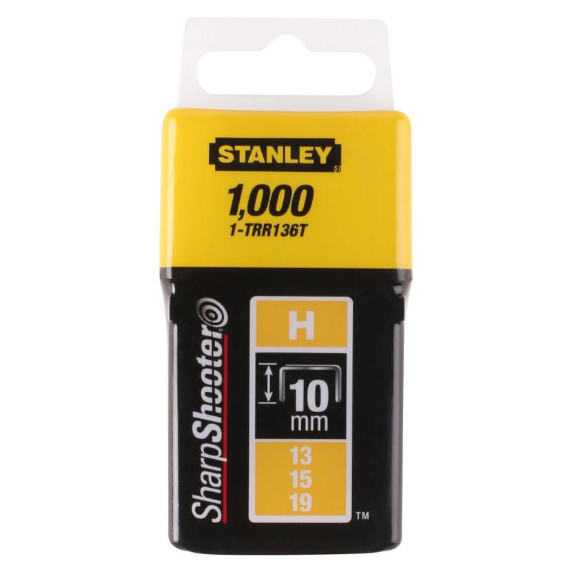 Spony štandartné 10mm (3/8") typ H 1000ks STANLEY 1-TRR136T