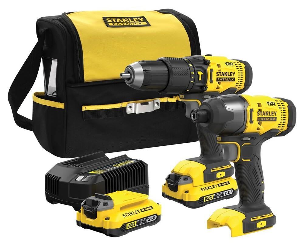 Kombo sada náradia 18V V20 2x2,0Ah Taška (SFMCD711+SFMCF800) FATMAX SFMCK465D2S