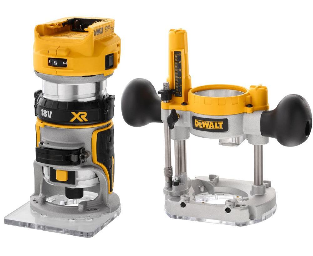 Fréza kombinovaná 8mm 18V bez AKU DEWALT DCW604N