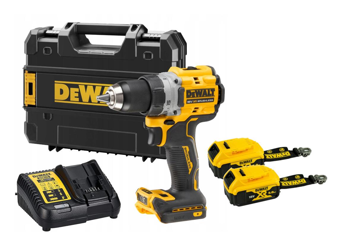Skrutkovač/Vŕtačka 34/90Nm 18V XR 2x5,0 Ah bezuhlíková Lanyard ready DEWALT DCD800P2LRT