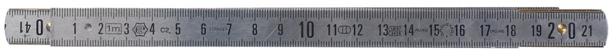 Meter duralový skladací 1m STANLEY 0-35-304