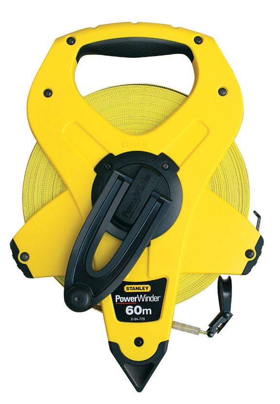 Pásmo PowerWinder s plastovou páskou 60m x 12,7mm STANLEY 2-34-775