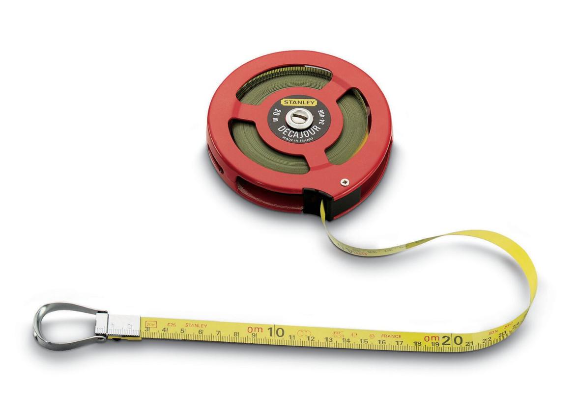 Pásmo DECAJOUR - Acielak 20m x 12,7mm STANLEY 0-34-406